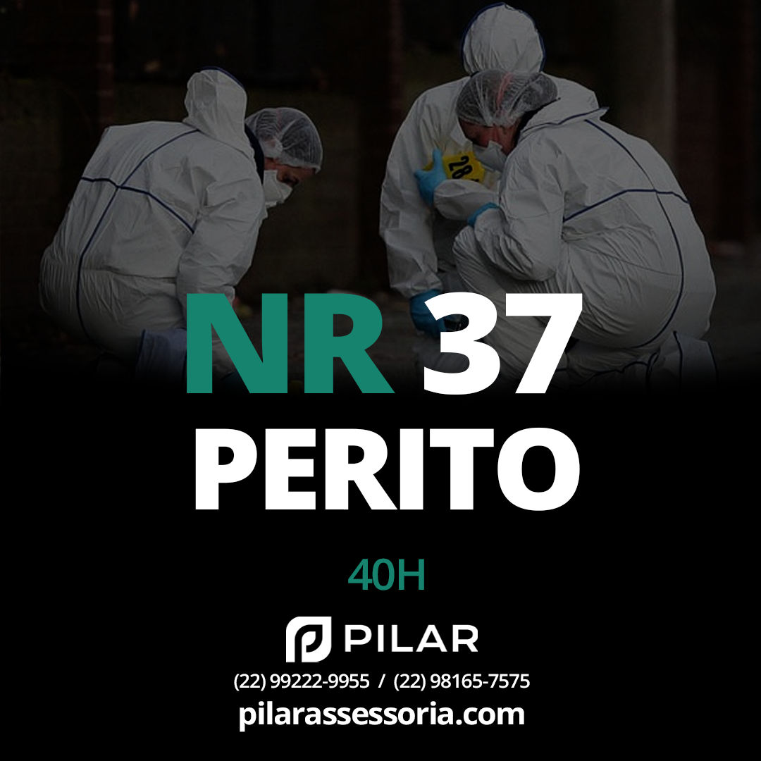 NR 37 - PERITO - 40 H 