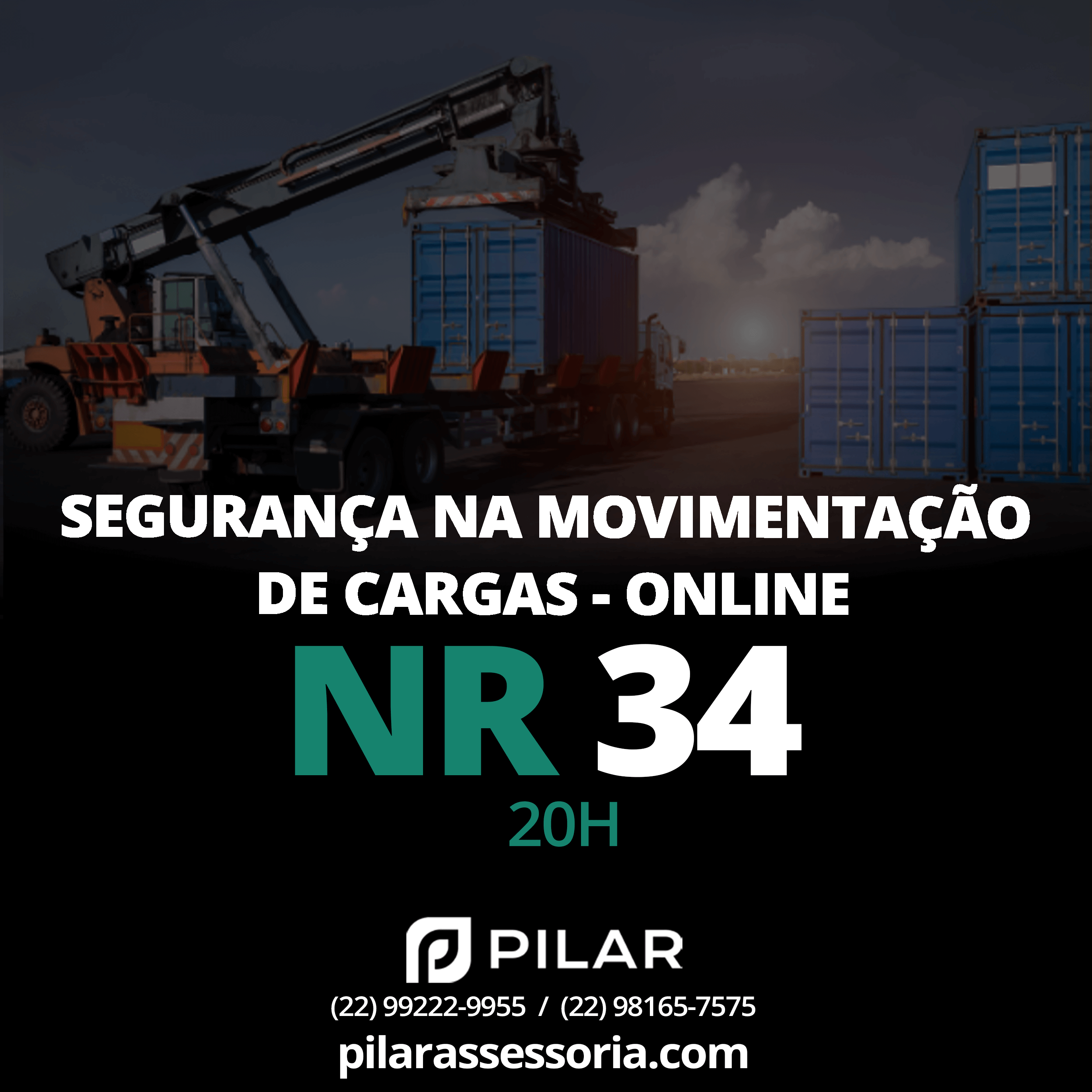 NR 34 - SEGURANÇA NA MOVIMENTAÇÃO DE CARGAS