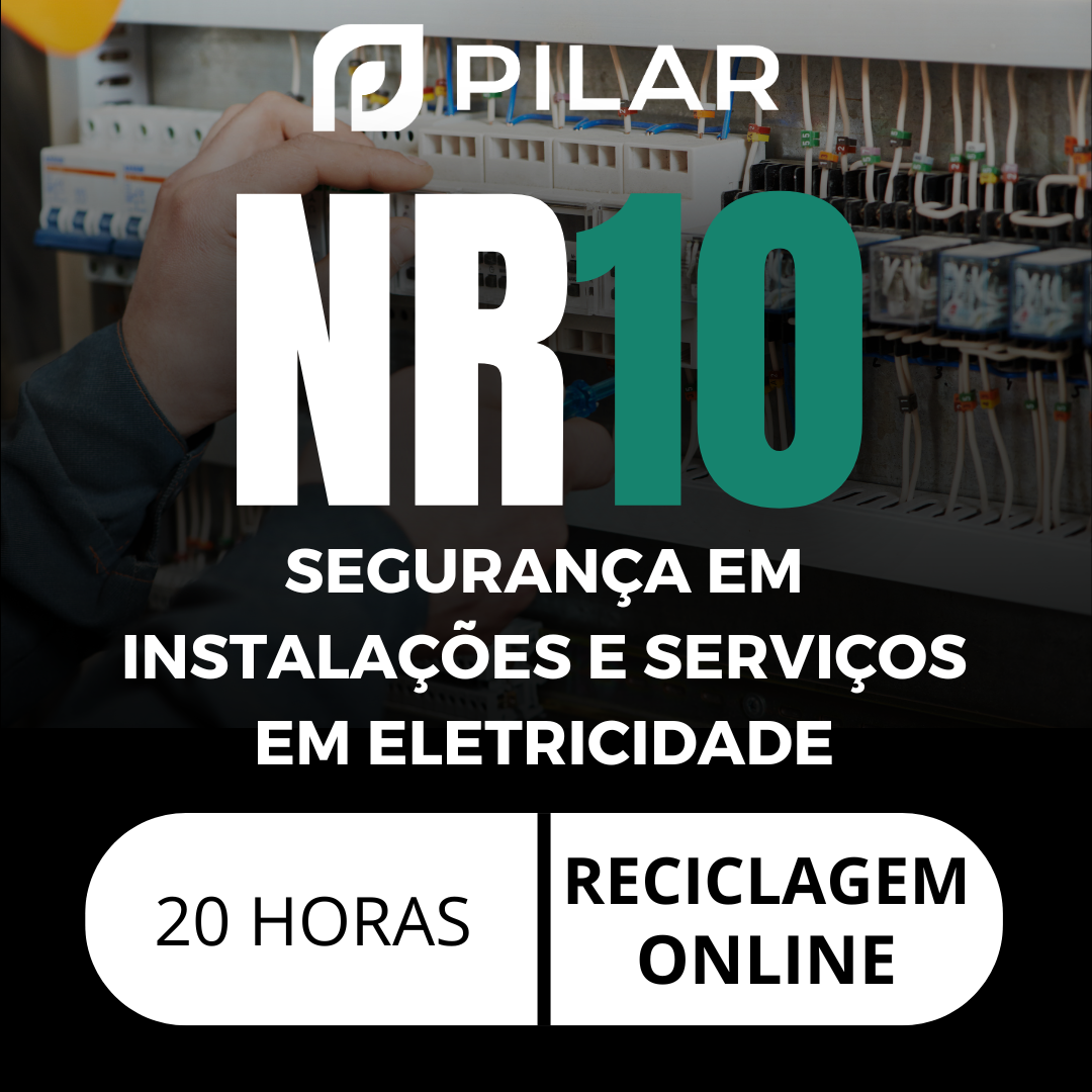 NR 10 - Segurança em Instalações e Serviços em Eletricidade RECICLAGEM - (ONLINE) 