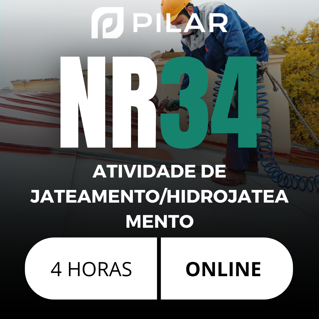 NR 34 - ATIVIDADE DE JATEAMENTO/HIDROJATEAMENTO