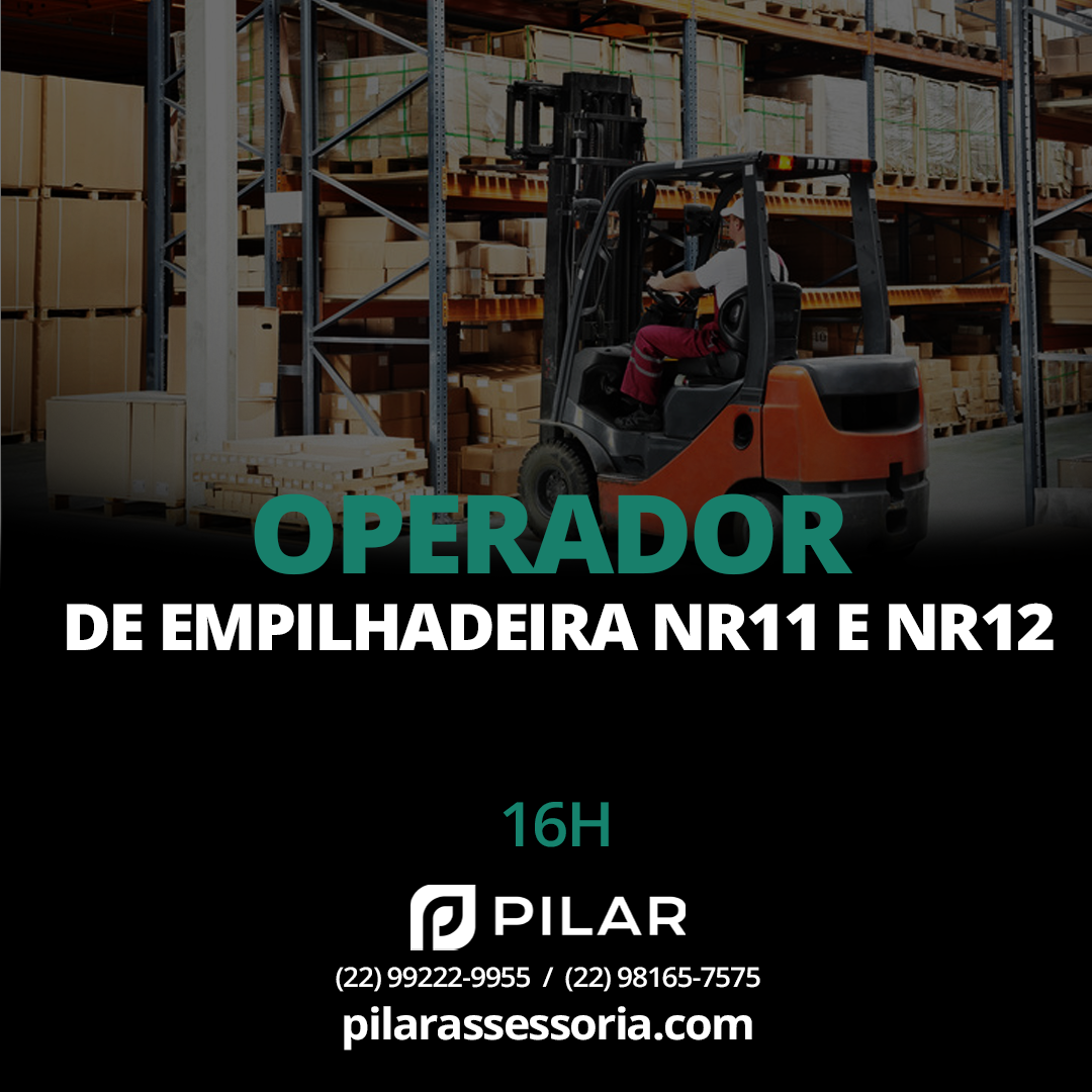 OPERADOR DE EMPILHADEIRA-NR11 E NR12