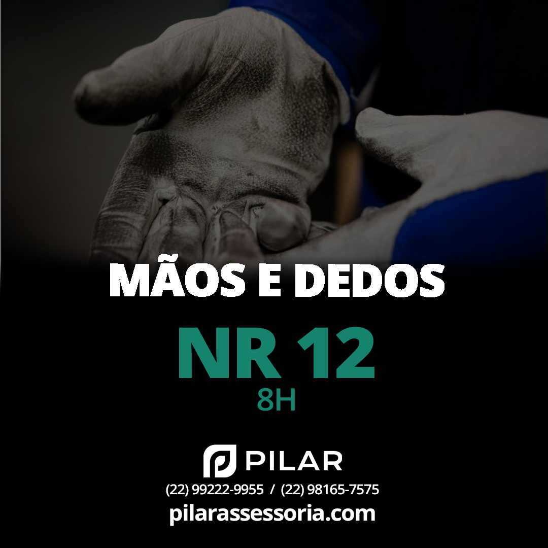 NR 12 - MÃOS E DEDOS