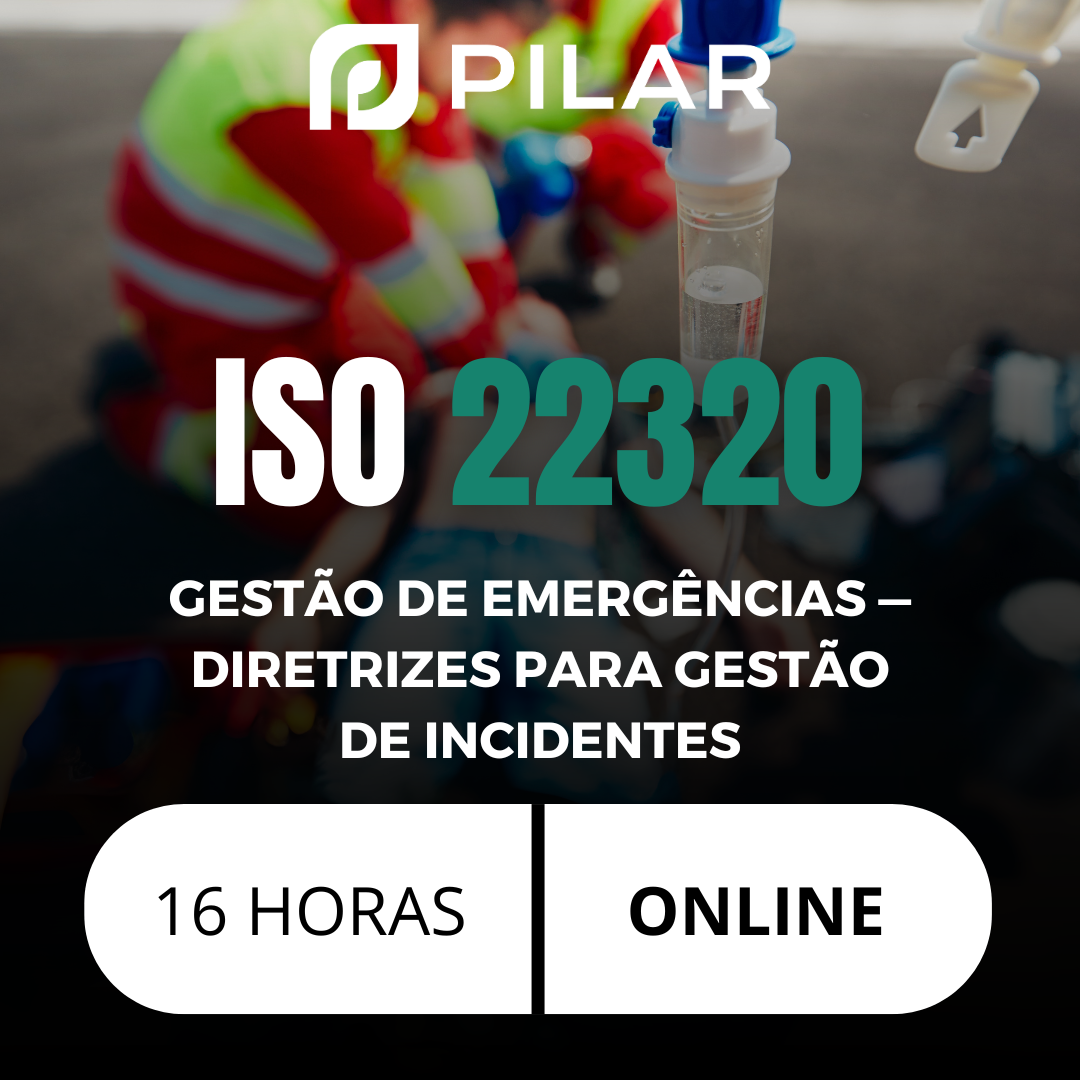 ISO 22320 - Gestão de emergências — Diretrizes para gestão de incidentes