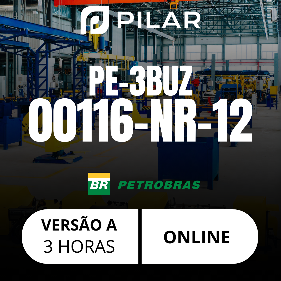 PE-3BUZ-00116 - NR-12 - SEGURANÇA NO TRABALHO EM MÁQUINAS E EQUIPAMENTOS - VERSÃO A