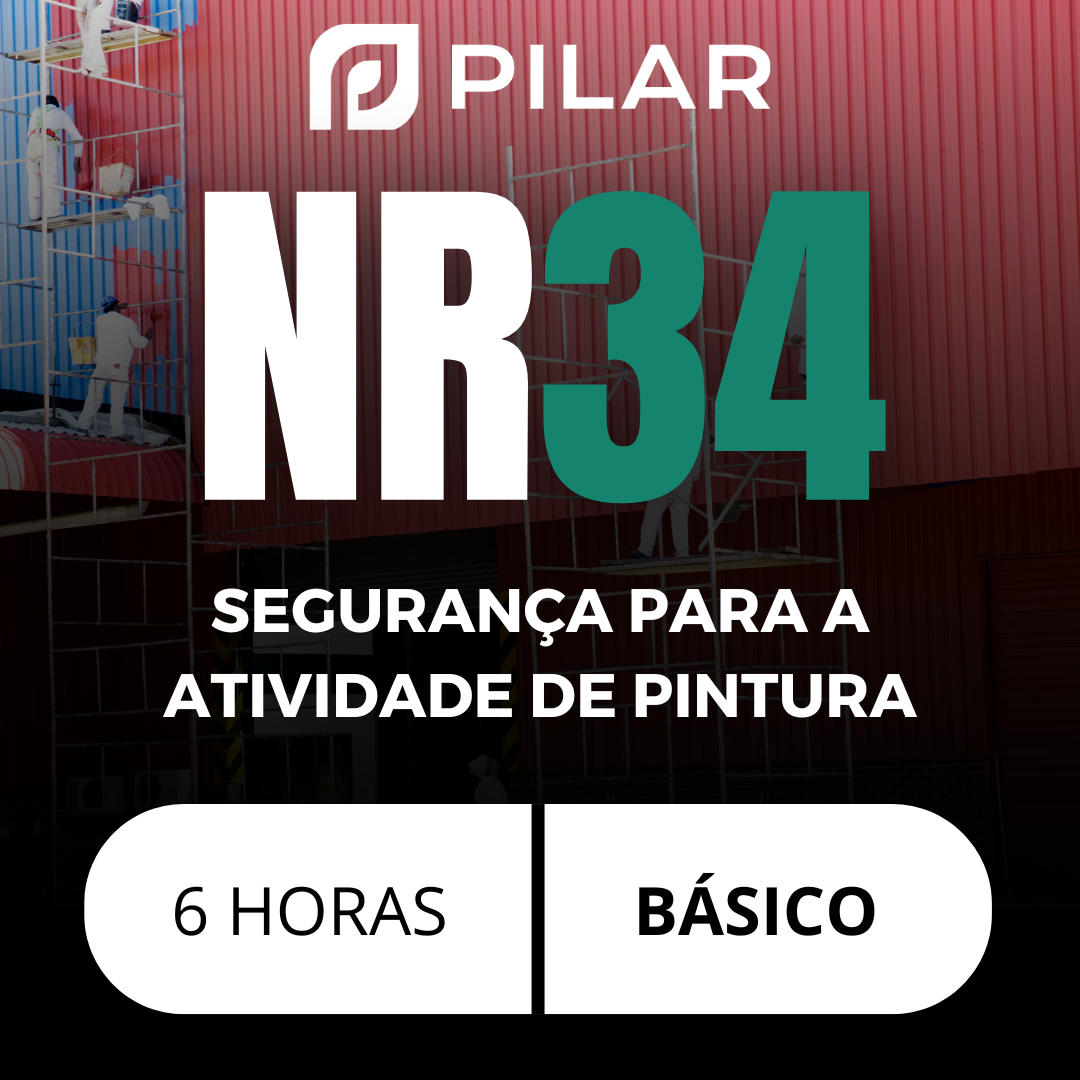 NR 34 - SEGURANÇA PARA A ATIVIDADE DE PINTURA 