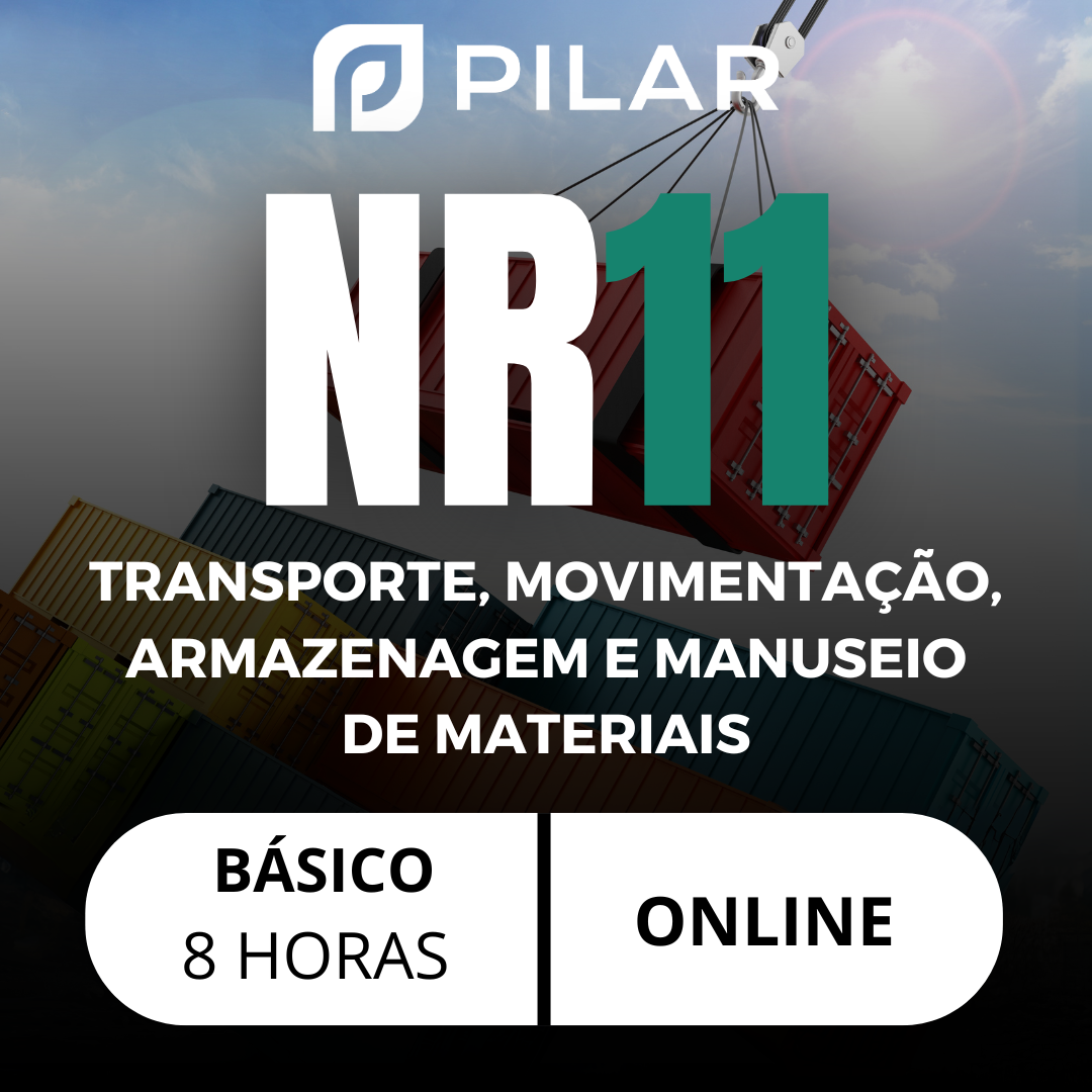 NR 11 - Básico - Transporte, Movimentação, Armazenagem e Manuseio de Materiais - ONLINE