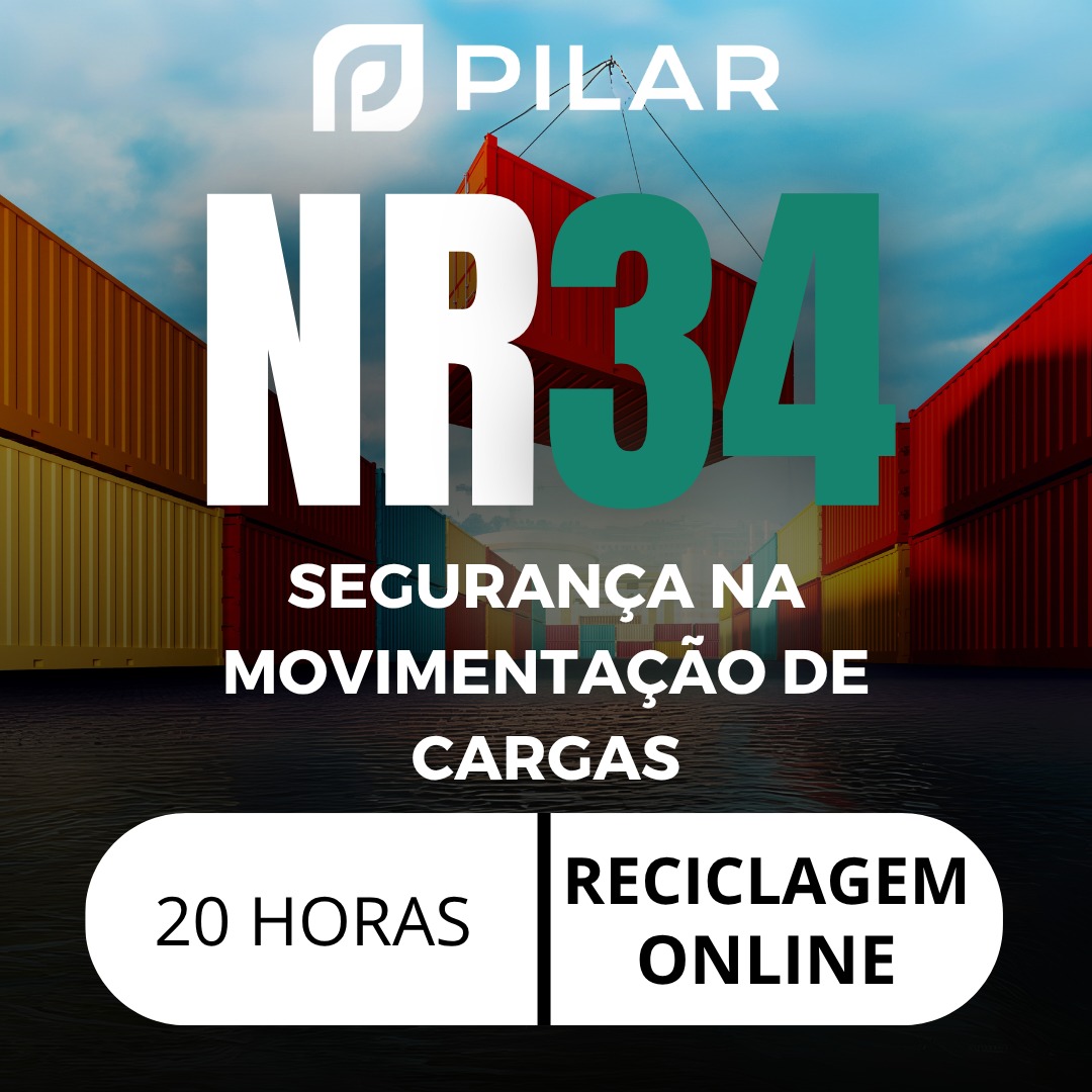 NR 34 - SEGURANÇA NA MOVIMENTAÇÃO DE CARGAS - RECICLAGEM - ONLINE 